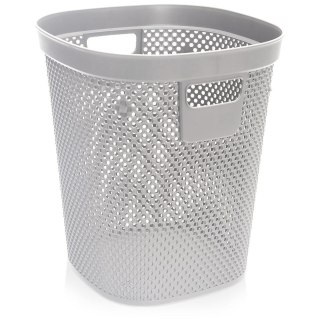 Grupa Orion Sp. z o.o. Kosz na Śmieci Biurowy Szary 12,5 L HOBBY LIFE Wytrzymały i Pojemny