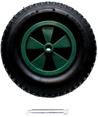 KOŁO DO TACZKI WÓZKA OGRODOWEGO POMPOWANE 30CM 3.50-6