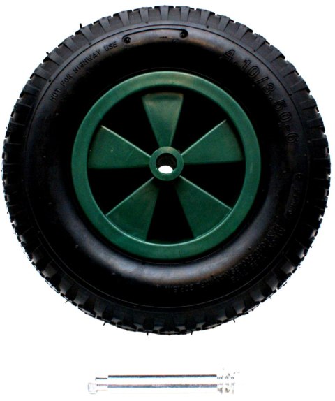 KOŁO DO TACZKI WÓZKA OGRODOWEGO POMPOWANE 30CM 3.50-6
