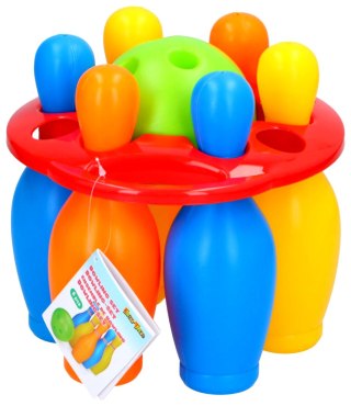 KRĘGLE OGRODOWE GIGANT WYSOKOŚĆ 18,5CM 8 ELEMENTÓW EDDY TOYS