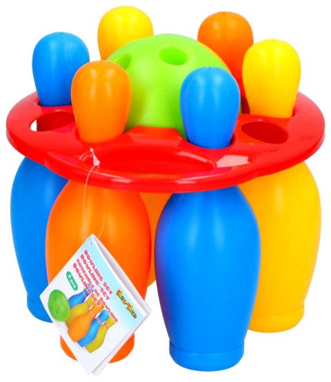 KRĘGLE OGRODOWE GIGANT WYSOKOŚĆ 18,5CM 8 ELEMENTÓW EDDY TOYS