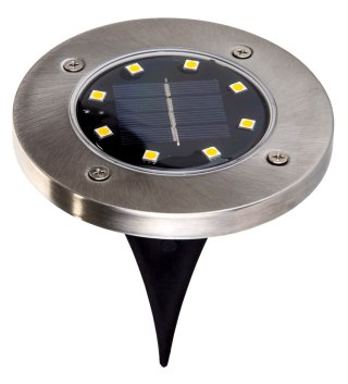 LAMPA SOLARNA 8 LED SMD DO WBICIA W PODŁOŻE KPL.4SZT