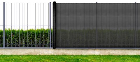 SIATKA CIENIUJĄCA 140G/M2 1.5X10M CIEMNO SZARA