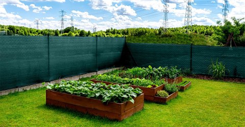 SIATKA CIENIUJĄCA 140G/M2 1.5X10M CIEMNO ZIELONA