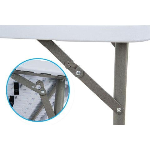 STÓŁ CATERINGOWY SKŁADANY W WALIZKĘ 120x60CM 100KG