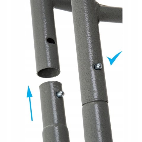 STÓŁ CATERINGOWY SKŁADANY W WALIZKĘ 120x60CM 100KG