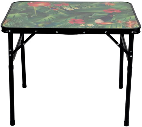 STOLIK TURYSTYCZNY 75x55x25-59CM FLOWER ENERO CAMP