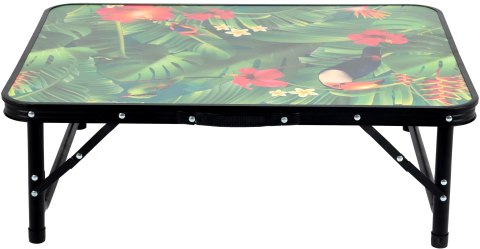 STOLIK TURYSTYCZNY 75x55x25-59CM FLOWER ENERO CAMP