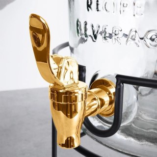 Grupa Orion Sp. z o.o. Kranik do Słoja na Napoje Czarny VILDE Uniwersalny Praktyczny na Co Dzień