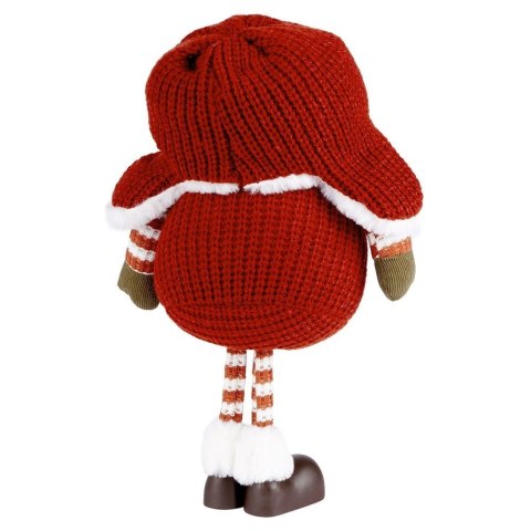 Grupa Orion Sp. z o.o. Figurka Świąteczna Skrzat VILDE 39 cm Czerwony Stojący Dekoracyjny