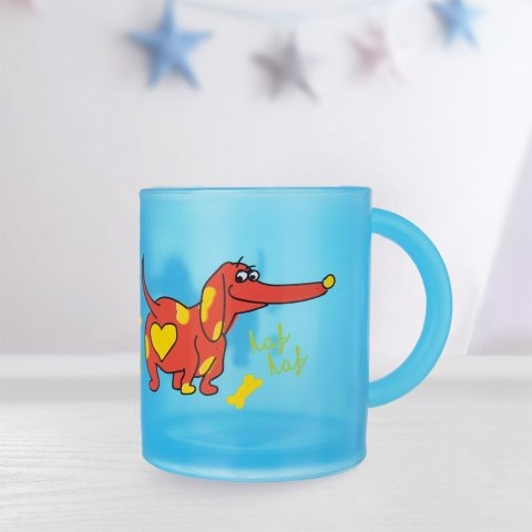 Grupa Orion Sp. z o.o. Kubek dla Dziecka Pies 260 ml ORION Kolorowy BPA Free do Mikrofali