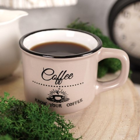 Grupa Orion Sp. z o.o. Zestaw Kubki Ceramiczne 160 ml 3 szt. ORION Dekoracyjne Kawy/Herbaty