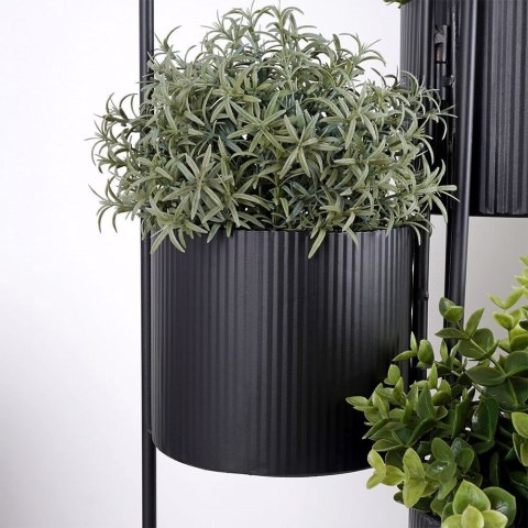 Grupa Orion Sp. z o.o. Kwietnik Stojak na Kwiaty Metalowy Kaskada 3-poziomowy VILDE 33x24x57 cm