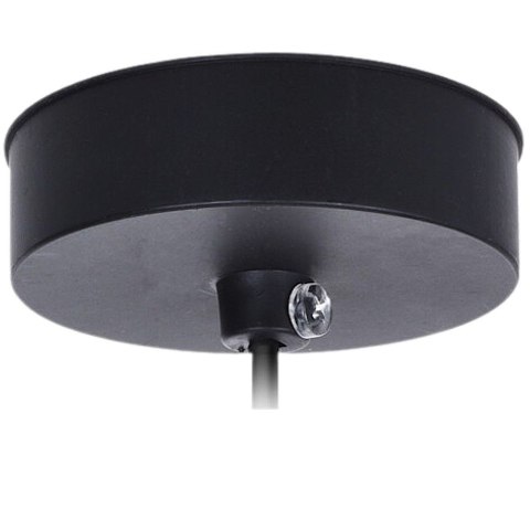 Grupa Orion Sp. z o.o. Lampa Sufitowa Wisząca Metalowa Czarna Złota 32 x 29 cm VILDE Loft