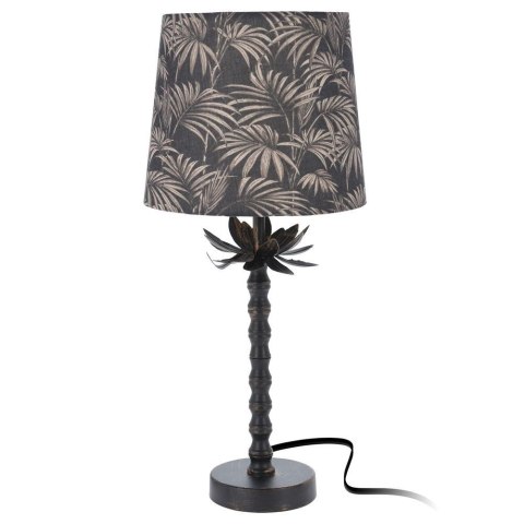 Grupa Orion Sp. z o.o. Lampa Lampka Stołowa Stojąca Ozdobna Abażur Metalowa na Kabel ORION 49 cm