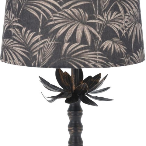 Grupa Orion Sp. z o.o. Lampa Lampka Stołowa Stojąca Ozdobna Abażur Metalowa na Kabel ORION 49 cm