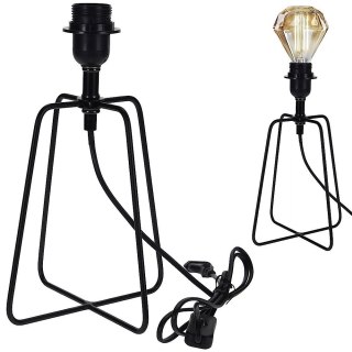 Grupa Orion Sp. z o.o. Lampa Stołowa Nocna Metalowa Czarna 21 cm VILDE do Biura i Pokoju