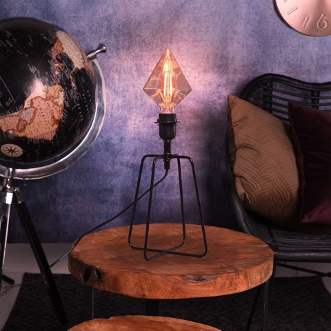Grupa Orion Sp. z o.o. Lampa Stołowa Nocna Metalowa Czarna 21 cm VILDE do Biura i Pokoju