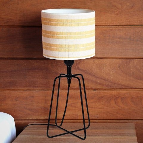 Grupa Orion Sp. z o.o. Lampa Stołowa Nocna Metalowa Czarna 21 cm VILDE do Biura i Pokoju