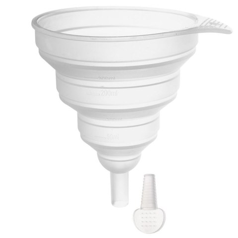 Grupa Orion Sp. z o.o. Lejek Kuchenny Składany Silikonowy Uniwersalny do Soków Nalewek ORION 12 cm