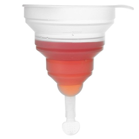 Grupa Orion Sp. z o.o. Lejek Kuchenny Składany Silikonowy Uniwersalny do Soków Nalewek ORION 12 cm