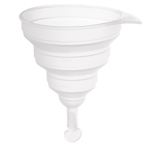 Grupa Orion Sp. z o.o. Lejek Kuchenny Składany Silikonowy Uniwersalny do Soków Nalewek ORION 12 cm