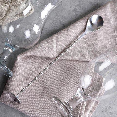 Grupa Orion Sp. z o.o. Łyżka Barmańska do Drinków Stal Nierdzewna 28 cm EXCELLENT HOUSEWARE