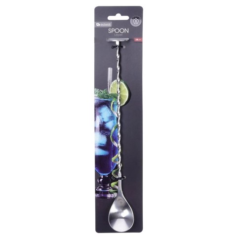 Grupa Orion Sp. z o.o. Łyżka Barmańska do Drinków Stal Nierdzewna 28 cm EXCELLENT HOUSEWARE