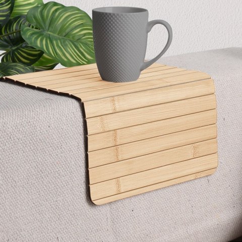 Grupa Orion Sp. z o.o. Podkładka na Stół Bambusowa Zwijana 44 x 24 cm VILDE Mata Naturalna