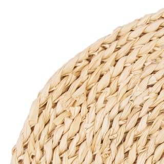 Grupa Orion Sp. z o.o. Podkładka na Stół Okrągła Naturalna Boho 35 cm ORION Liście Kukurydzy