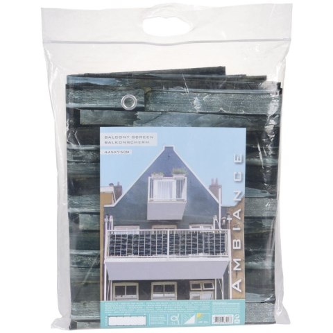 Grupa Orion Sp. z o.o. Mata Osłona na Balkon Balkonowa Wodoodporna Ochronna AMBIANCE 445 x 75 cm