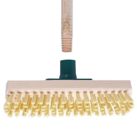 Grupa Orion Sp. z o.o. Miotła do Szorowania Twarde Włosie 23 x 5,5 cm 125 cm Drewno VILDE