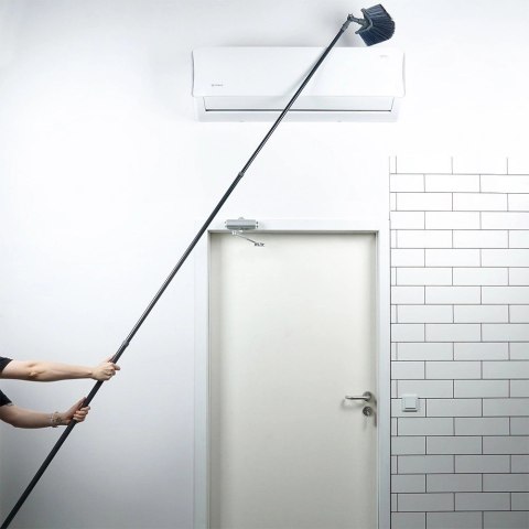 Grupa Orion Sp. z o.o. Miotła Teleskopowa do Kurzu i Pajęczyn Trójkątna Solidna VILDE 140-327 cm