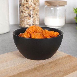 Grupa Orion Sp. z o.o. Miseczka Ceramiczna Czarna Matowa 10 cm 180 ml do Zmywarki i Mikrofali HIT