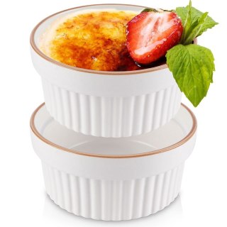 Grupa Orion Sp. z o.o. Miseczki do Zapiekania 275 ml Porcelanowe Zestaw 2 szt EXCELLENT HOUSEWARE