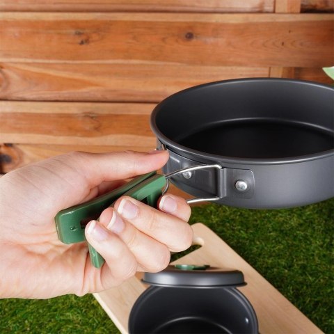 Grupa Orion Sp. z o.o. Naczynia Turystyczne Składane Aluminiowe pod Namiot IFFS 500 / 900 ml 2 el.