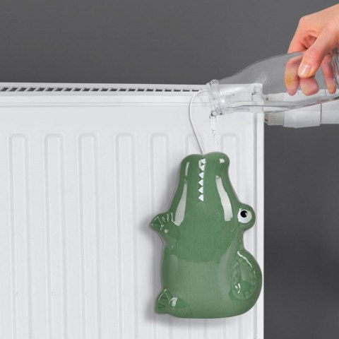 Grupa Orion Sp. z o.o. Nawilżacz Powietrza Ceramiczny Krokodyl na Kaloryfer 160 ml VILDE