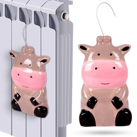 Grupa Orion Sp. z o.o. Nawilżacz Powietrza Ceramiczny Krówka na Kaloryfer 170 ml VILDE