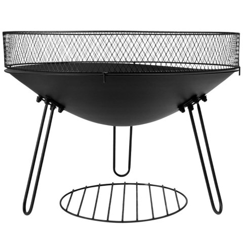 Grupa Orion Sp. z o.o. Palenisko Ogrodowe Metalowe Grill z Rusztem Stelaż 60 cm AMBIANCE
