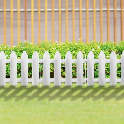 Grupa Orion Sp. z o.o. Płotek ogrodowy biały 20x15 cm 10 szt.