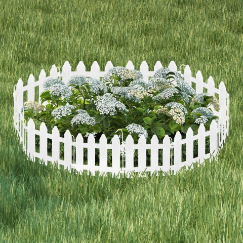 Grupa Orion Sp. z o.o. Płotek ogrodowy biały 20x15 cm 10 szt.