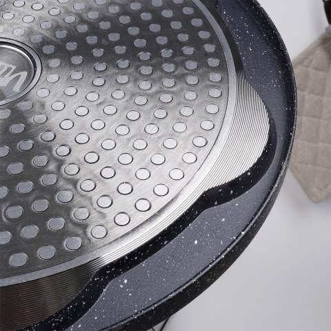 Grupa Orion Sp. z o.o. Patelnia do Jajek Placków Granitowa Nieprzywierająca 7 Otworów VILDE 26 cm