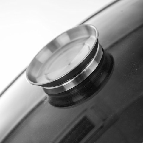 Grupa Orion Sp. z o.o. Patelnia Grillowa Granitowa 43 x 28 x 6 cm ORION z Dozownikiem Pokrywa