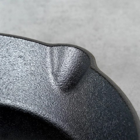 Grupa Orion Sp. z o.o. Patelnia Żeliwna Mała 15 cm VILDE Cast Line na Indukcję Grill