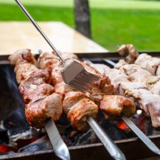 Grupa Orion Sp. z o.o. Pędzelek Kuchenny Silikonowy Teleskopowy 21-67 cm ORION do Grillowania