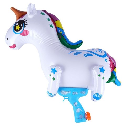 Grupa Orion Sp. z o.o. Zabawka Pistolet na Wodę Dmuchany Jednorożec Solidny FREE & EASY 55x18x58cm