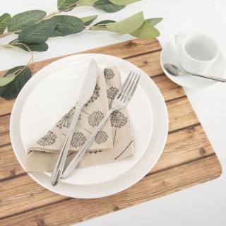 Grupa Orion Sp. z o.o. Podkładka na Stół Wzór Deska Jasna 43 x 30 cm ORION Mata PCV