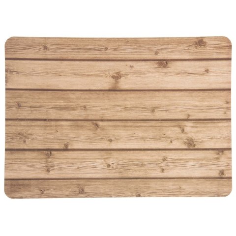 Grupa Orion Sp. z o.o. Podkładka na Stół Wzór Deska Jasna 43 x 30 cm ORION Mata PCV