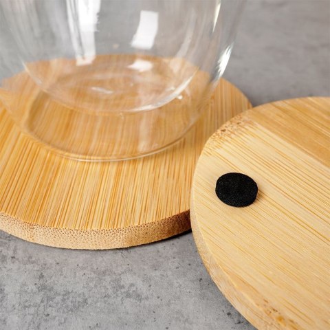 Grupa Orion Sp. z o.o. Podstawki pod Kubek Bambusowe Okrągłe 4 szt. 9,7 cm EXCELLENT HOUSEWARE