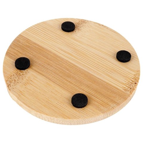 Grupa Orion Sp. z o.o. Podstawki pod Kubek Bambusowe Okrągłe 4 szt. 9,7 cm EXCELLENT HOUSEWARE